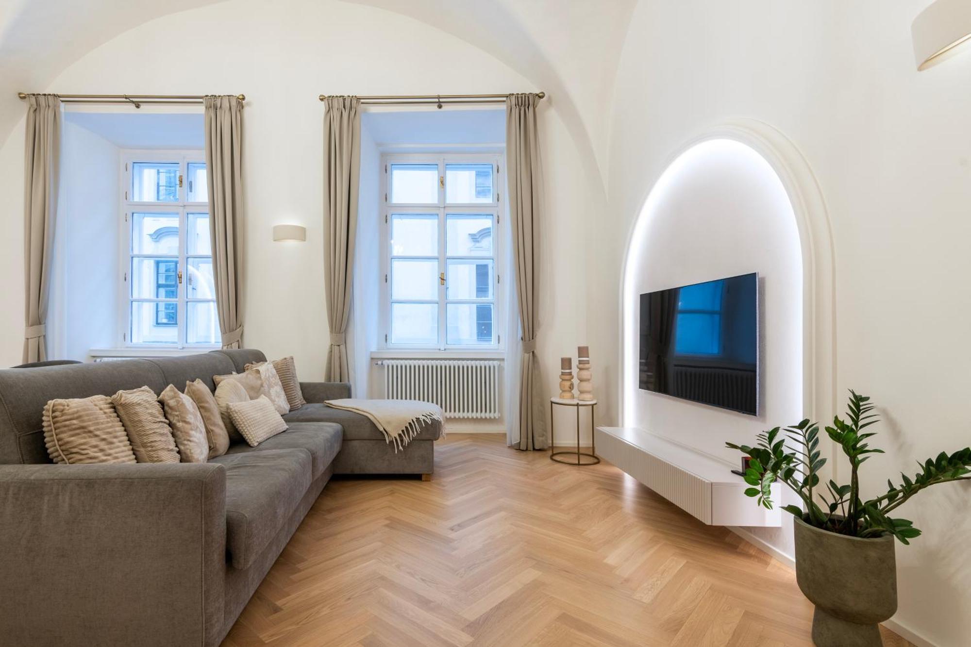 Appartamento Arch Iv. Praga Esterno foto