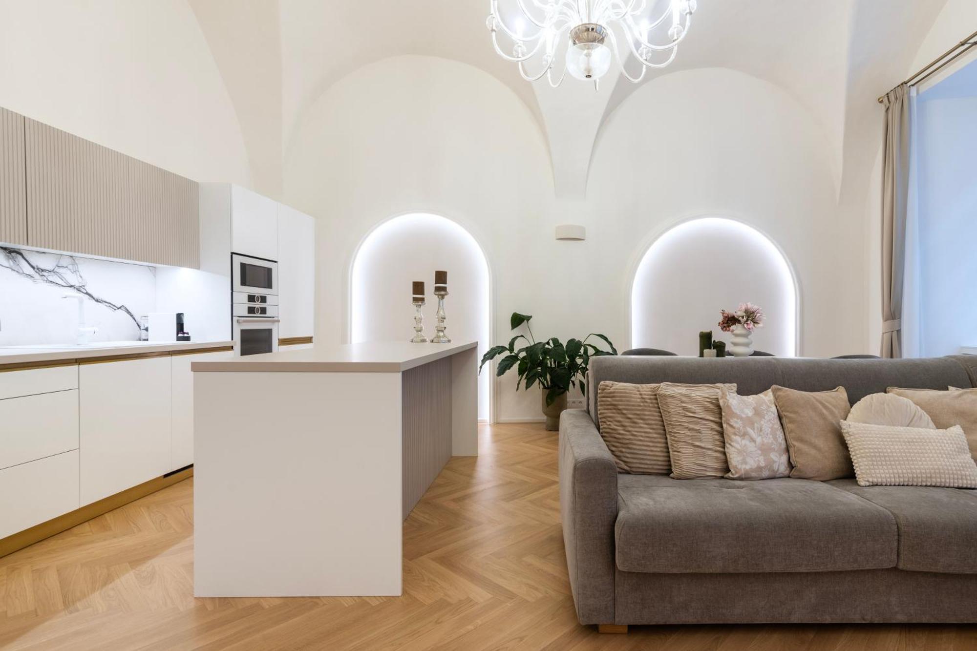 Appartamento Arch Iv. Praga Esterno foto