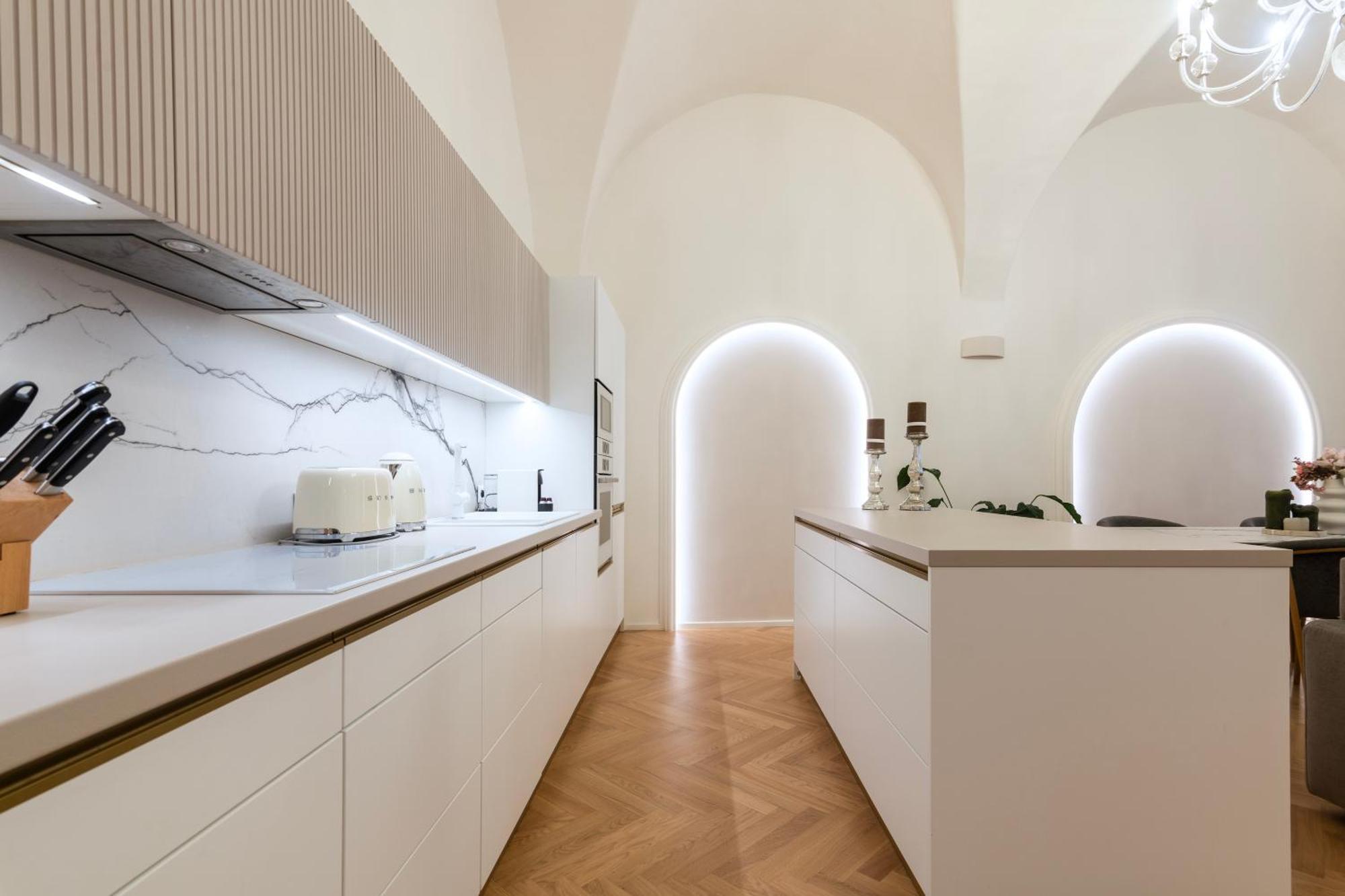 Appartamento Arch Iv. Praga Esterno foto