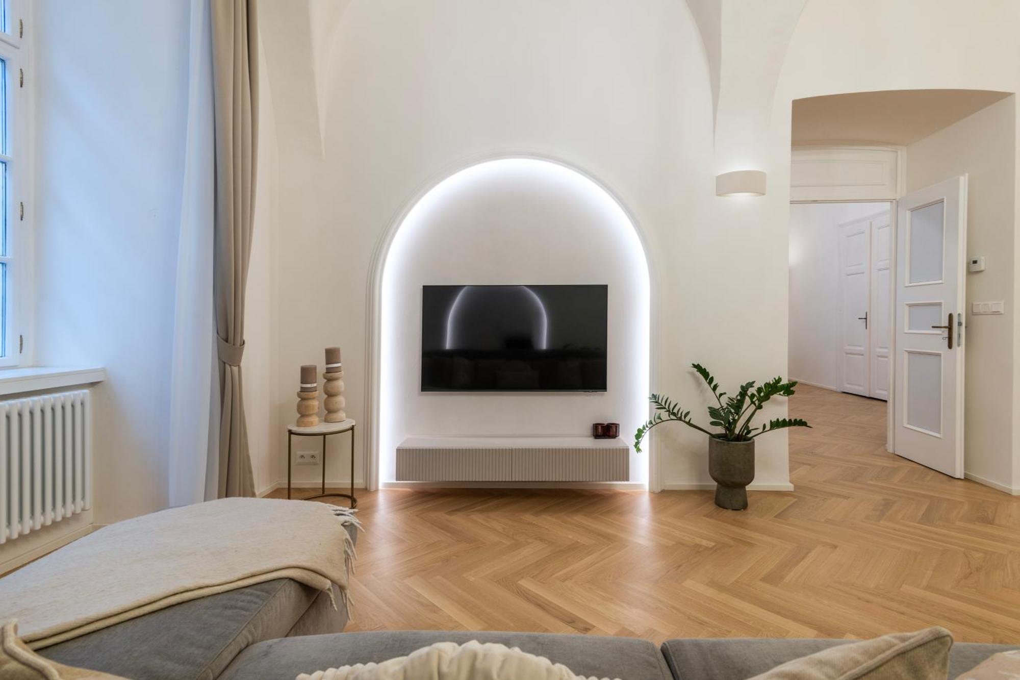 Appartamento Arch Iv. Praga Esterno foto